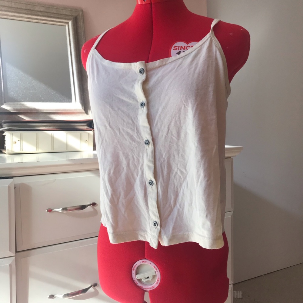 Casual Button Up Tank